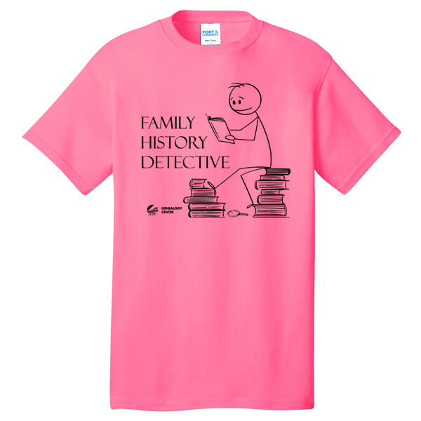 PC54 - DIG - A366-S16.3-2024 - Family History Detective T-Shirt Thumbnail