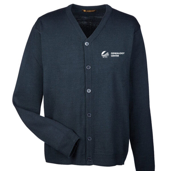 M425 - EMB - A376E005 - V-Neck Cardigan Thumbnail