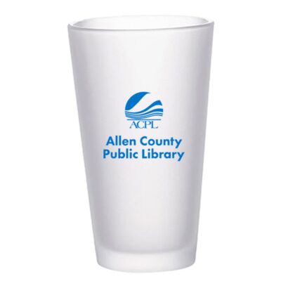 ACPL Customers - 17oz Frosted Glass Mug Thumbnail