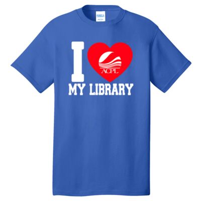 ACPL Staff - I Love My Library Version Two T-Shirt Thumbnail