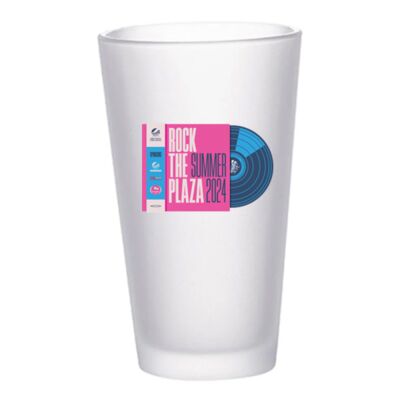 ACPL Customers - Rock the Plaza 17oz Frosted Glass Mug Thumbnail