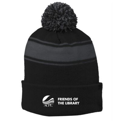 ACPL Friends Public - Stripe Pom Pom Beanie Thumbnail