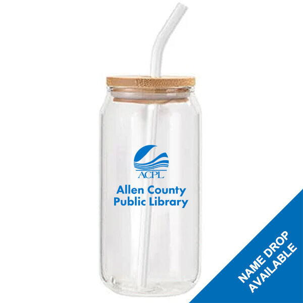 ACPL - SUB - 18oz Glass Can with Bamboo Lid Thumbnail