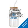ACPL - 18oz Glass Can with Bamboo Lid Thumbnail