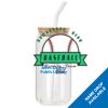 ACPL - 18oz Glass Can with Bamboo Lid Thumbnail