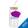 ACPL - 18oz Glass Can with Bamboo Lid Thumbnail