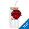 ACPL - 18oz Glass Can with Bamboo Lid Thumbnail