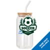 ACPL - 18oz Glass Can with Bamboo Lid Thumbnail