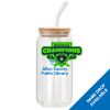 ACPL - 18oz Glass Can with Bamboo Lid Thumbnail