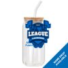 ACPL - 18oz Glass Can with Bamboo Lid Thumbnail