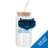 ACPL - 18oz Glass Can with Bamboo Lid Thumbnail