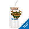 ACPL - 18oz Glass Can with Bamboo Lid Thumbnail