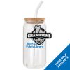 ACPL - 18oz Glass Can with Bamboo Lid Thumbnail