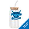 ACPL - 18oz Glass Can with Bamboo Lid Thumbnail
