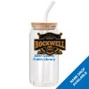 ACPL - 18oz Glass Can with Bamboo Lid Thumbnail
