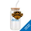 ACPL - 18oz Glass Can with Bamboo Lid Thumbnail
