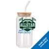 ACPL - 18oz Glass Can with Bamboo Lid Thumbnail