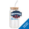 ACPL - 18oz Glass Can with Bamboo Lid Thumbnail