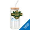 ACPL - 18oz Glass Can with Bamboo Lid Thumbnail