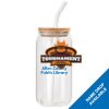 ACPL - 18oz Glass Can with Bamboo Lid Thumbnail