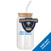 ACPL - 18oz Glass Can with Bamboo Lid Thumbnail