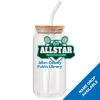 ACPL - 18oz Glass Can with Bamboo Lid Thumbnail