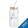 ACPL - 18oz Glass Can with Bamboo Lid Thumbnail