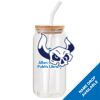 ACPL - 18oz Glass Can with Bamboo Lid Thumbnail