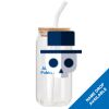 ACPL - 18oz Glass Can with Bamboo Lid Thumbnail