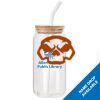 ACPL - 18oz Glass Can with Bamboo Lid Thumbnail
