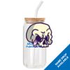 ACPL - 18oz Glass Can with Bamboo Lid Thumbnail
