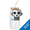 ACPL - 18oz Glass Can with Bamboo Lid Thumbnail