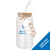 ACPL - 18oz Glass Can with Bamboo Lid Thumbnail