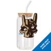 ACPL - 18oz Glass Can with Bamboo Lid Thumbnail