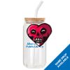 ACPL - 18oz Glass Can with Bamboo Lid Thumbnail