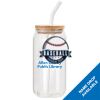 ACPL - 18oz Glass Can with Bamboo Lid Thumbnail