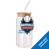 ACPL - 18oz Glass Can with Bamboo Lid Thumbnail