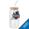 ACPL - 18oz Glass Can with Bamboo Lid Thumbnail