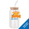 ACPL - 18oz Glass Can with Bamboo Lid Thumbnail