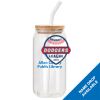 ACPL - 18oz Glass Can with Bamboo Lid Thumbnail