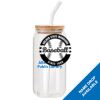 ACPL - 18oz Glass Can with Bamboo Lid Thumbnail