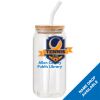 ACPL - 18oz Glass Can with Bamboo Lid Thumbnail