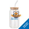 ACPL - 18oz Glass Can with Bamboo Lid Thumbnail