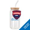 ACPL - 18oz Glass Can with Bamboo Lid Thumbnail