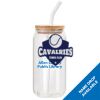 ACPL - 18oz Glass Can with Bamboo Lid Thumbnail