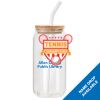 ACPL - 18oz Glass Can with Bamboo Lid Thumbnail