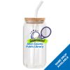 ACPL - 18oz Glass Can with Bamboo Lid Thumbnail
