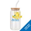 ACPL - 18oz Glass Can with Bamboo Lid Thumbnail