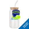 ACPL - 18oz Glass Can with Bamboo Lid Thumbnail