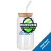 ACPL - 18oz Glass Can with Bamboo Lid Thumbnail